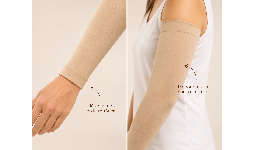 Mangas de compresión para linfedema cómoda y discreta