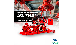 Bombas contra incendio certificación UL/FM