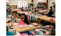 Maquila de fabricación de ropa infantil