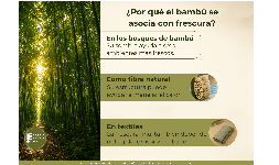 Mangas de bambú para protección y comodidad