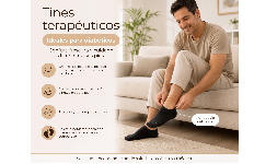Calcetines terapéuticos para hinchazón de los pies