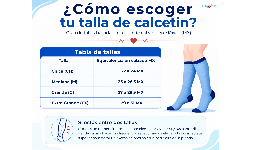 Calcetines de compresión con tejido elástico y suave