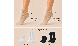Calcetines de compresión con sistema de reflexología