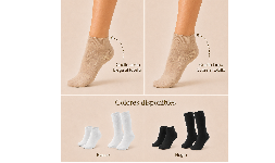 Calcetines para diabéticos con ajuste anatómico cómodo
