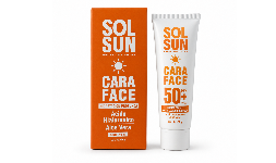 Bloqueadores solares en crema facial FPS 50+ con ácido hialurónico y aloe vera