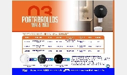 Portarollo/Despachador de Higienico Maxi Futura Acero Inoxidable JOFEL