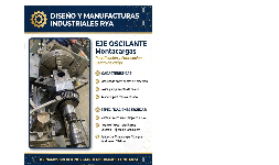 Agricultura Fabricación de todo tipo de componentes