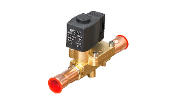 Accesorios para equipos de refrigeración Válvula solenoide soldable ODF