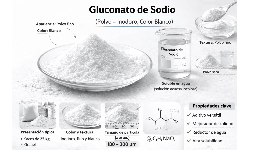 Gluconato de Sodio Industrial