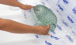 Burbuja inflable redonda para embalaje