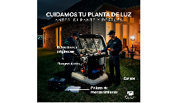 Mantenimiento a plantas de luz y generadores