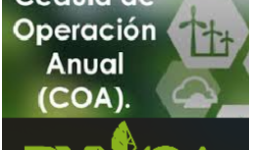 Cédula de operación anual COA