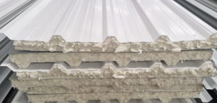 Panel aislado para muros y techos