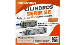 Cilindros neumáticos SE de doble efecto Strokmatic