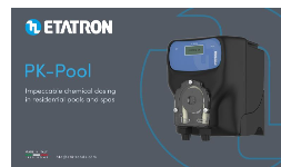 Bombas de agua para albercas PK-Pool Etatron Elemetrics