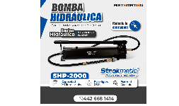 Bombas hidraulicas manuales para cilindros de simple efecto y doble efecto para la industria en general
