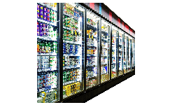 Puertas reach in de cristal para refrigeración y congelación
