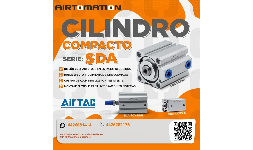 Cilindros compactos SDA AirTAC de Doble Efecto para Espacios Reducidos en Industria Automotriz