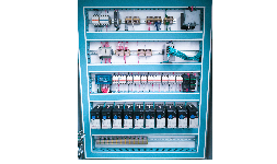 Tablero de control para 12 motores A 440 VAC