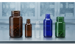 Botellas y frascos de vidrio para medicamentos