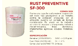 Anticorrosivos para la industria en general IQSSA