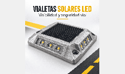 Vialetas Solares LED para Carreteras