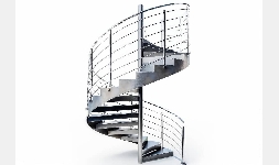 Escalera de Caracol de acero inoxidable