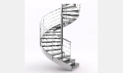Escalera de Caracol de acero inoxidable