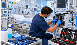 Mantenimiento correctivo y preventivo de equipos médicos