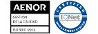 Certificado ISO 9001:2015 AENOR IQ Net
