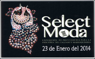 Exposición de Proveeduría para la Industria del Calzado y Marroquinería, Select Moda 2014