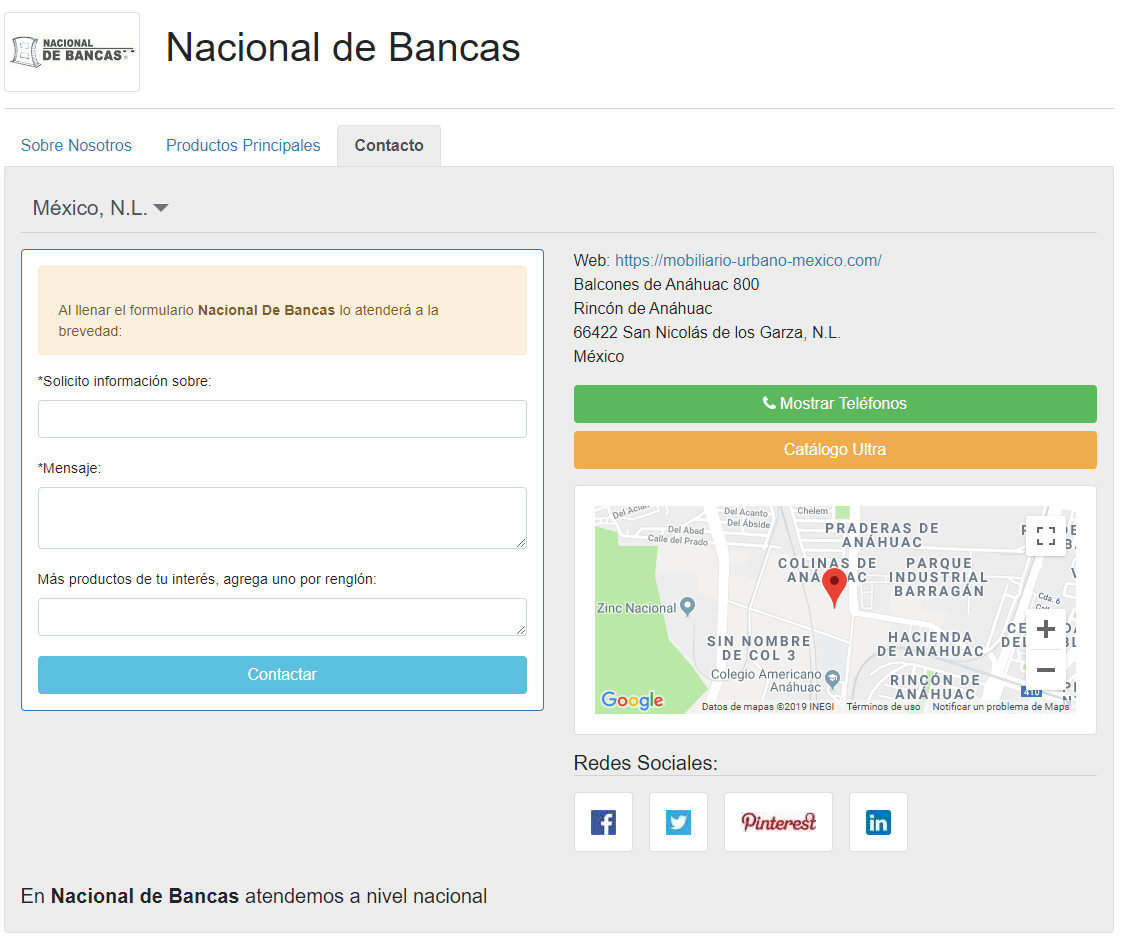 cómo consigo los datos de contacto de un proveedor o empresa 2