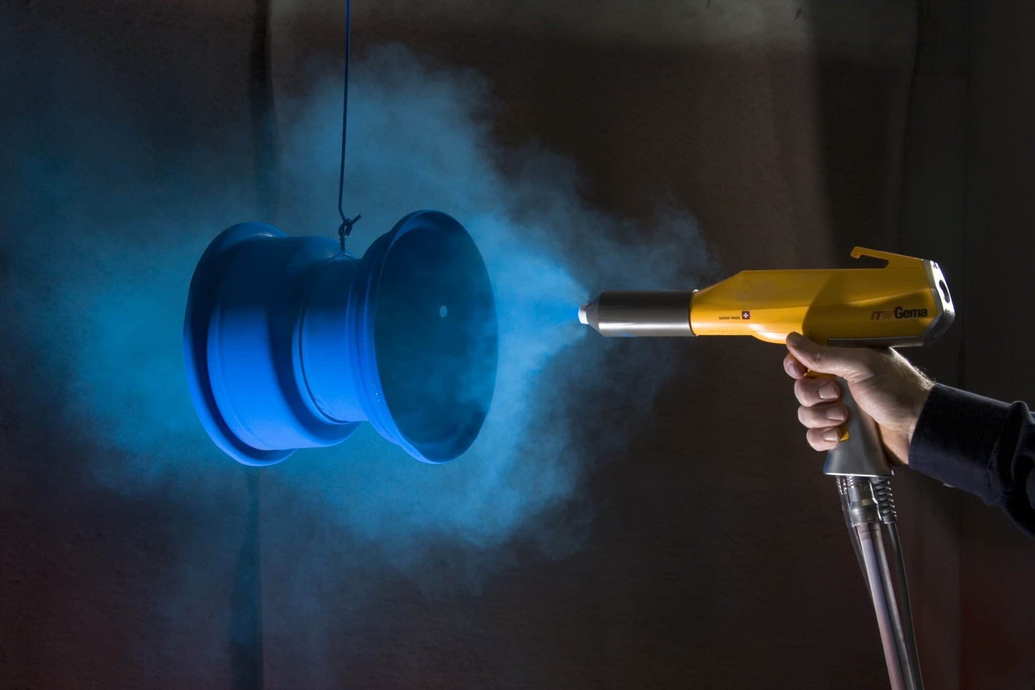 APLICACION DE PINTURA ELECTROSTATICA