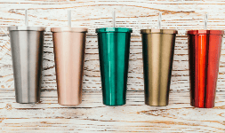 Vasos de aluminio